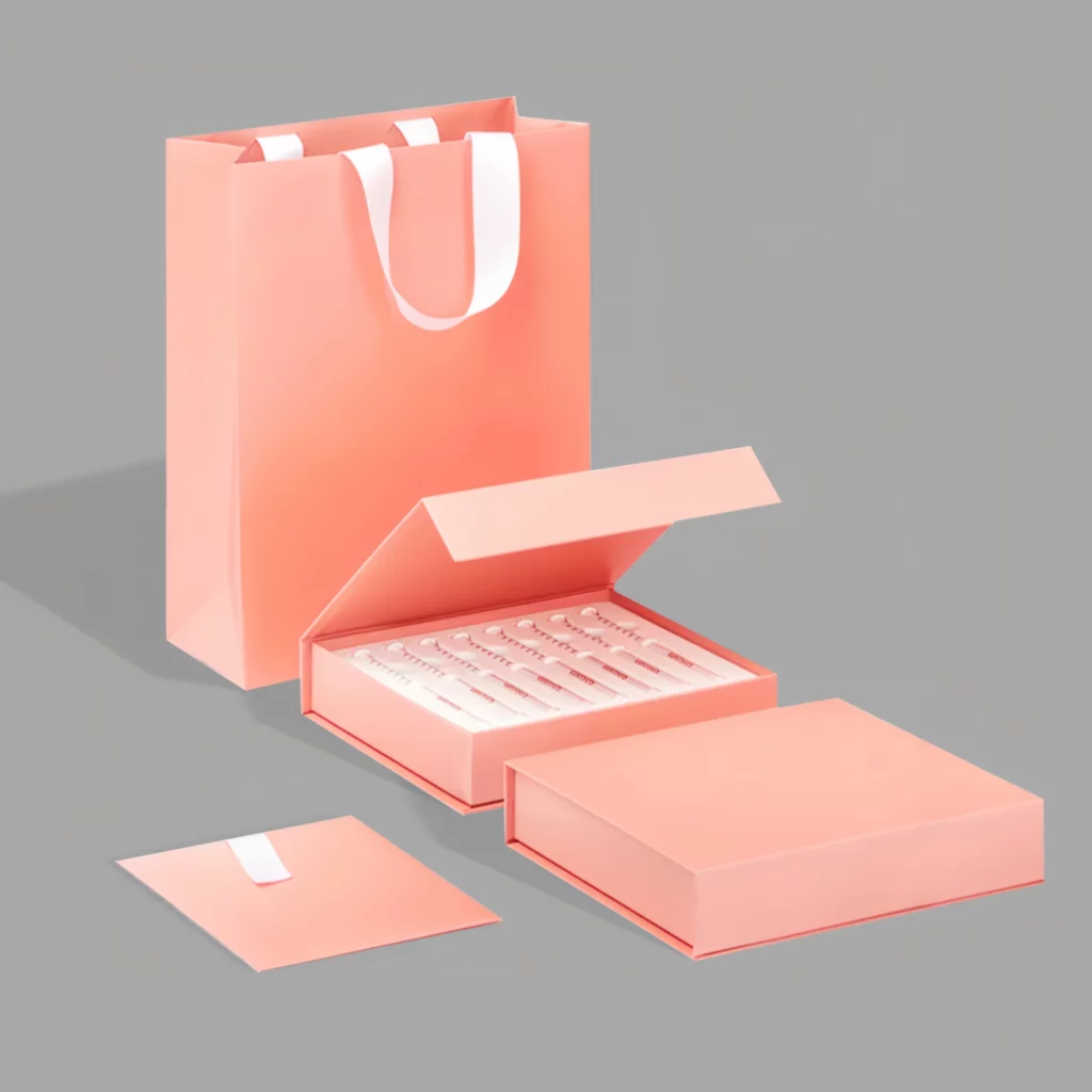 Коробка с крышкой на магните