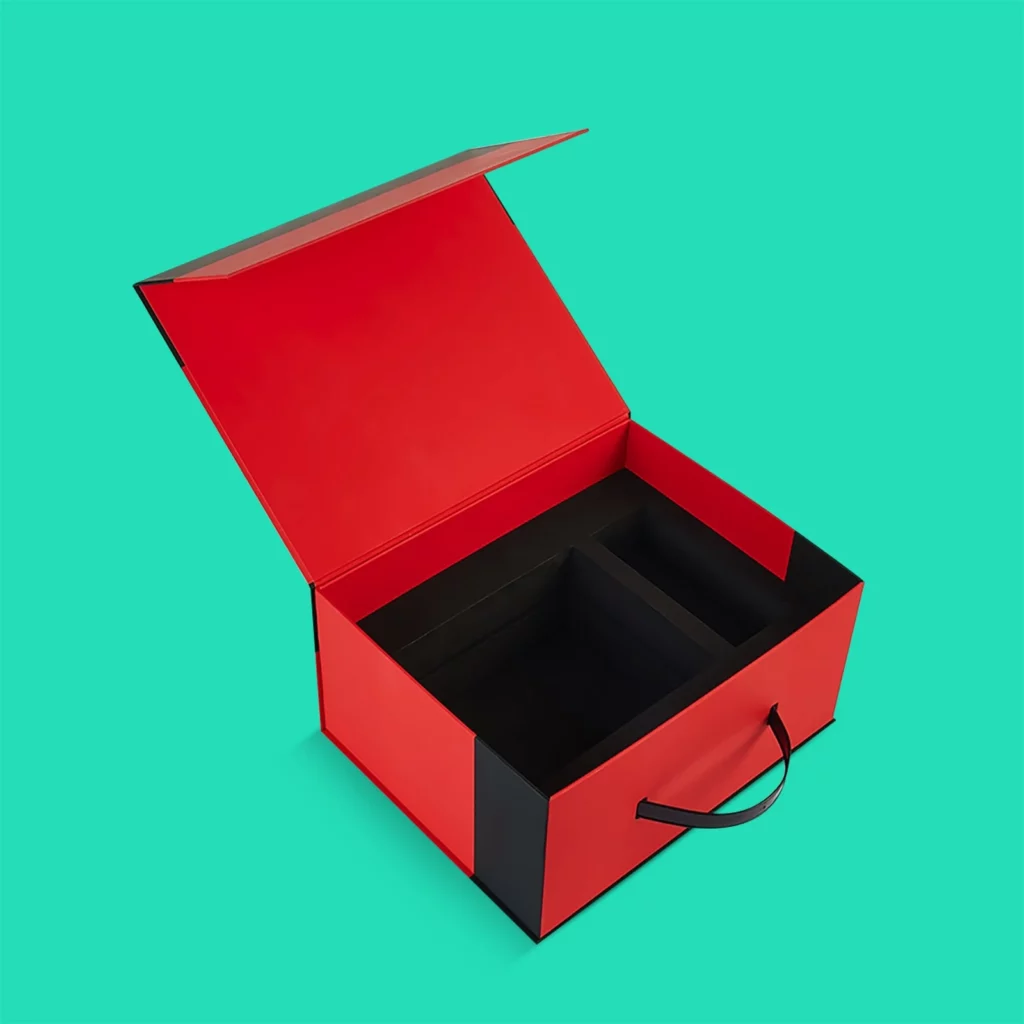 Коробка с магнитной крышкой на заказ