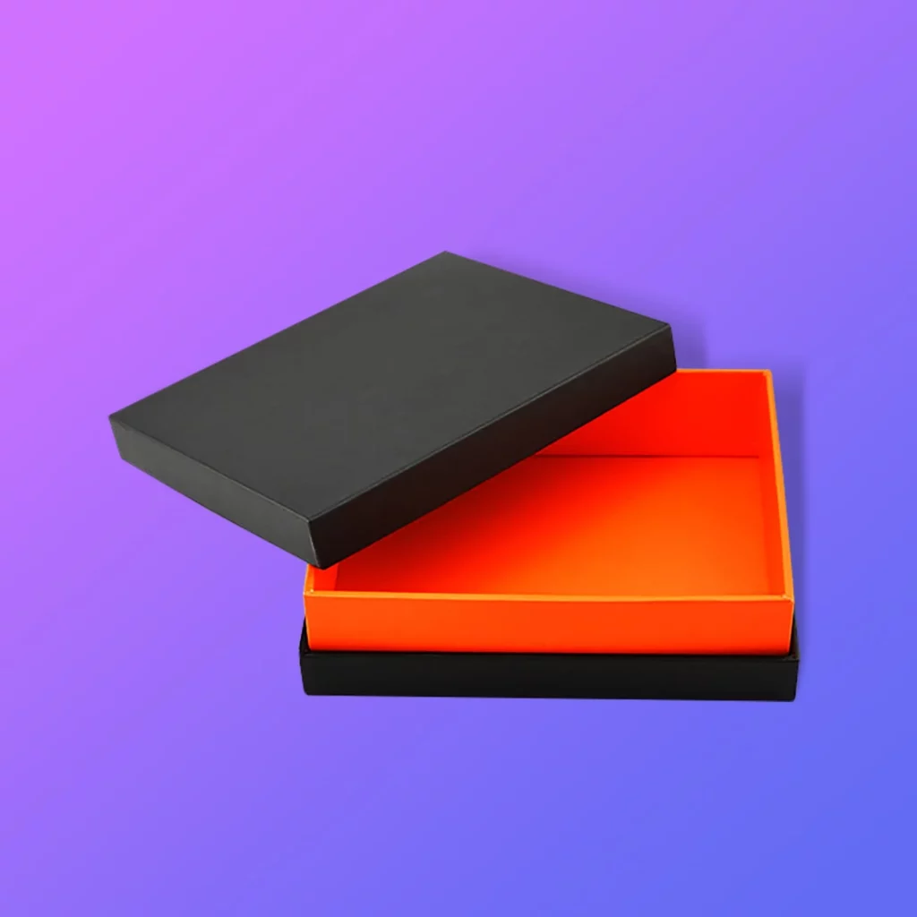 Коробка крышка дно черная