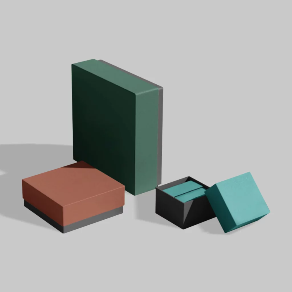 Кашированные картонные коробки