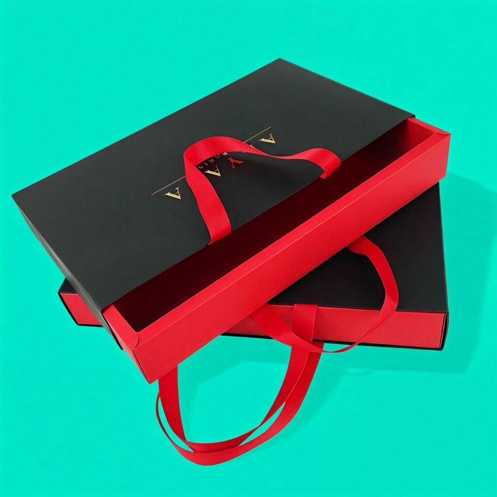 Упаковка с ручками изготовление