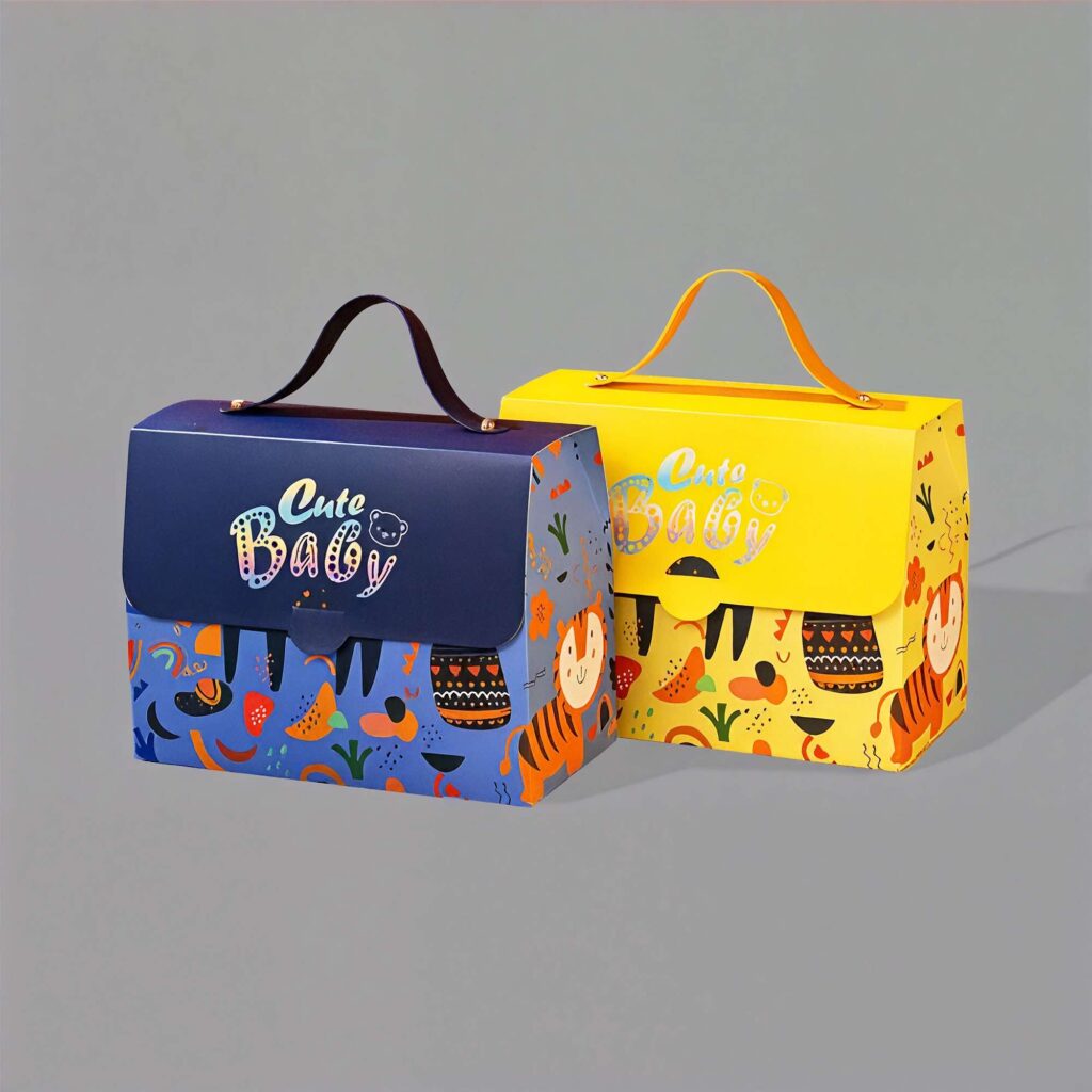 Подарочная упаковка с ручками