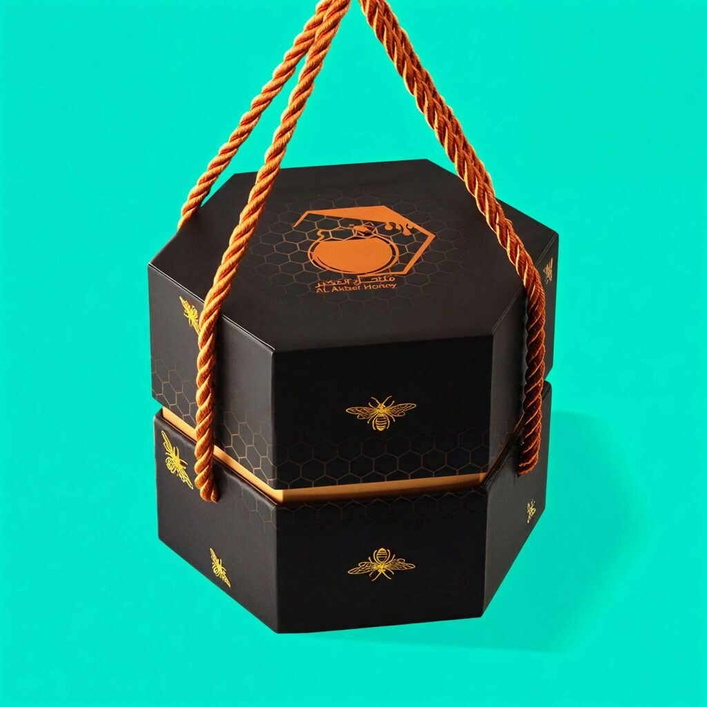 Коробка с крышкой и ручками