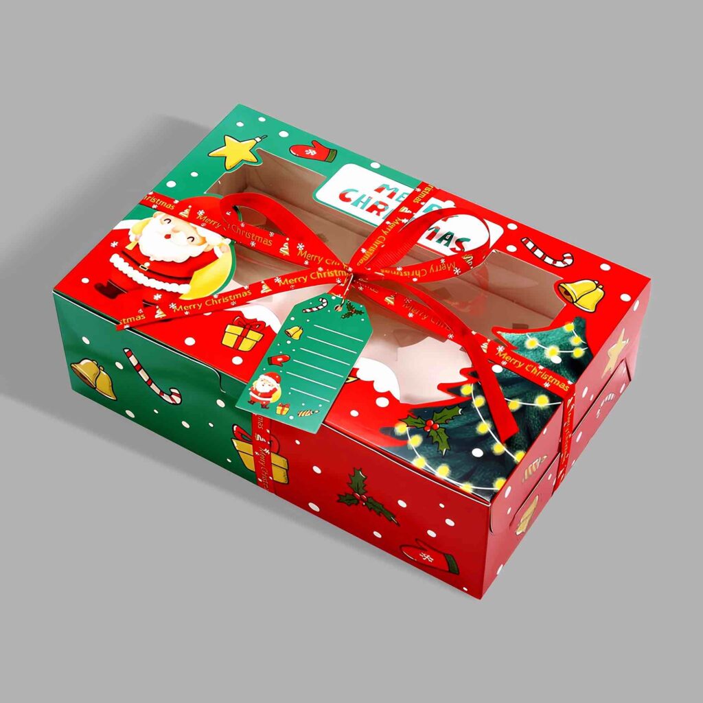 Изготовление новогодней упаковки