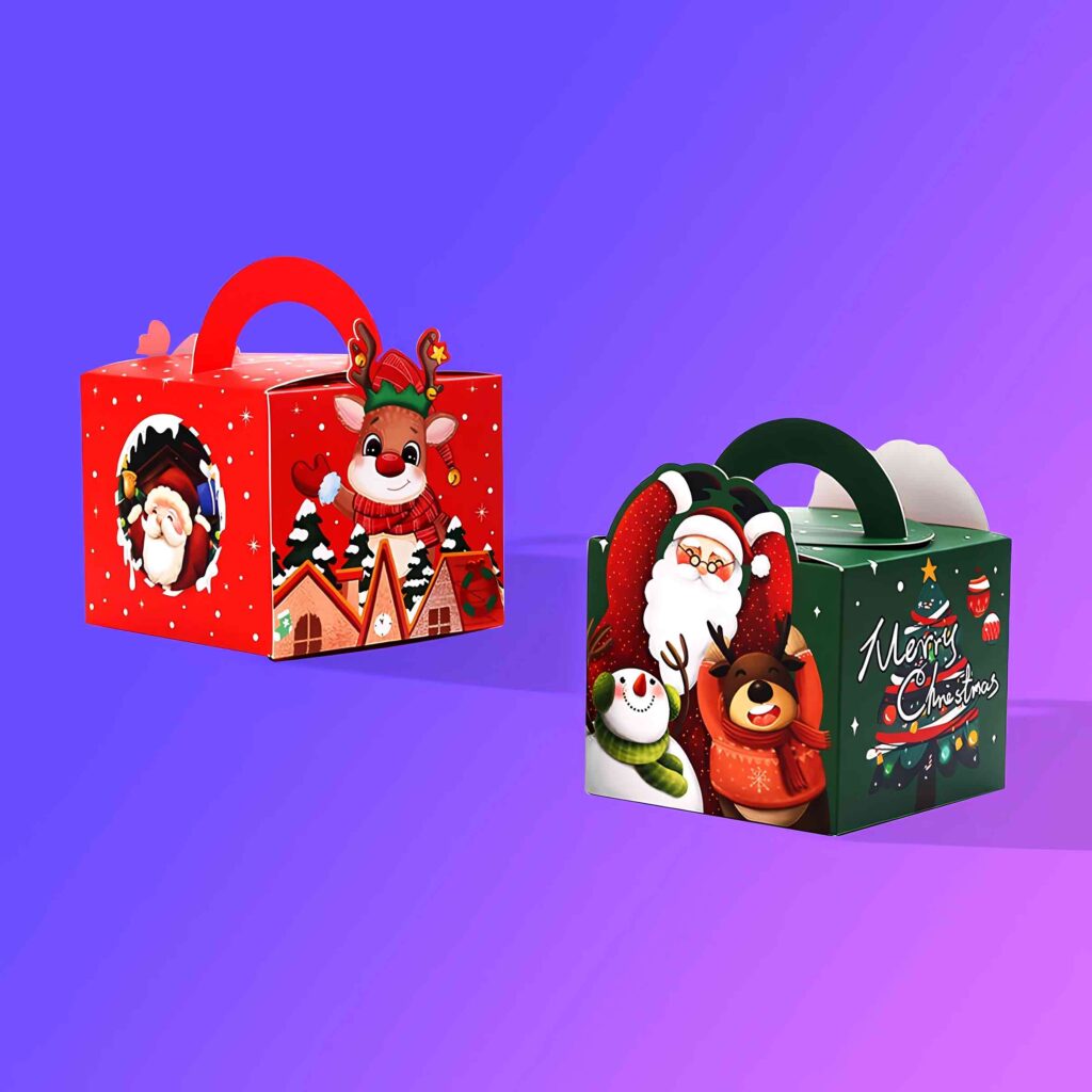 Новогодняя упаковка детских подарков