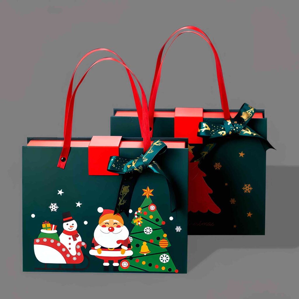 Изготовление новогодней коробки