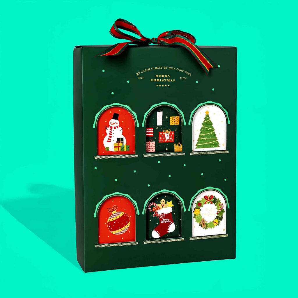 Детские новогодние коробки