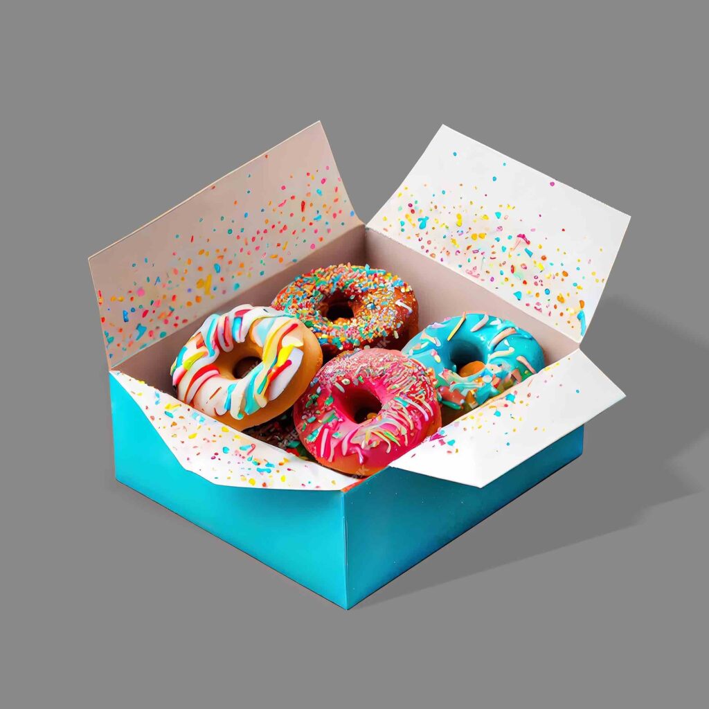 Изготовление коробок для выпечки