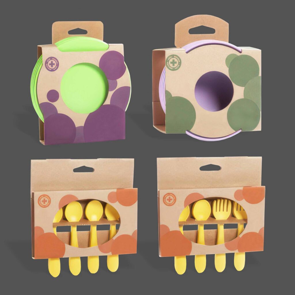 Изготовление упаковки для посуды