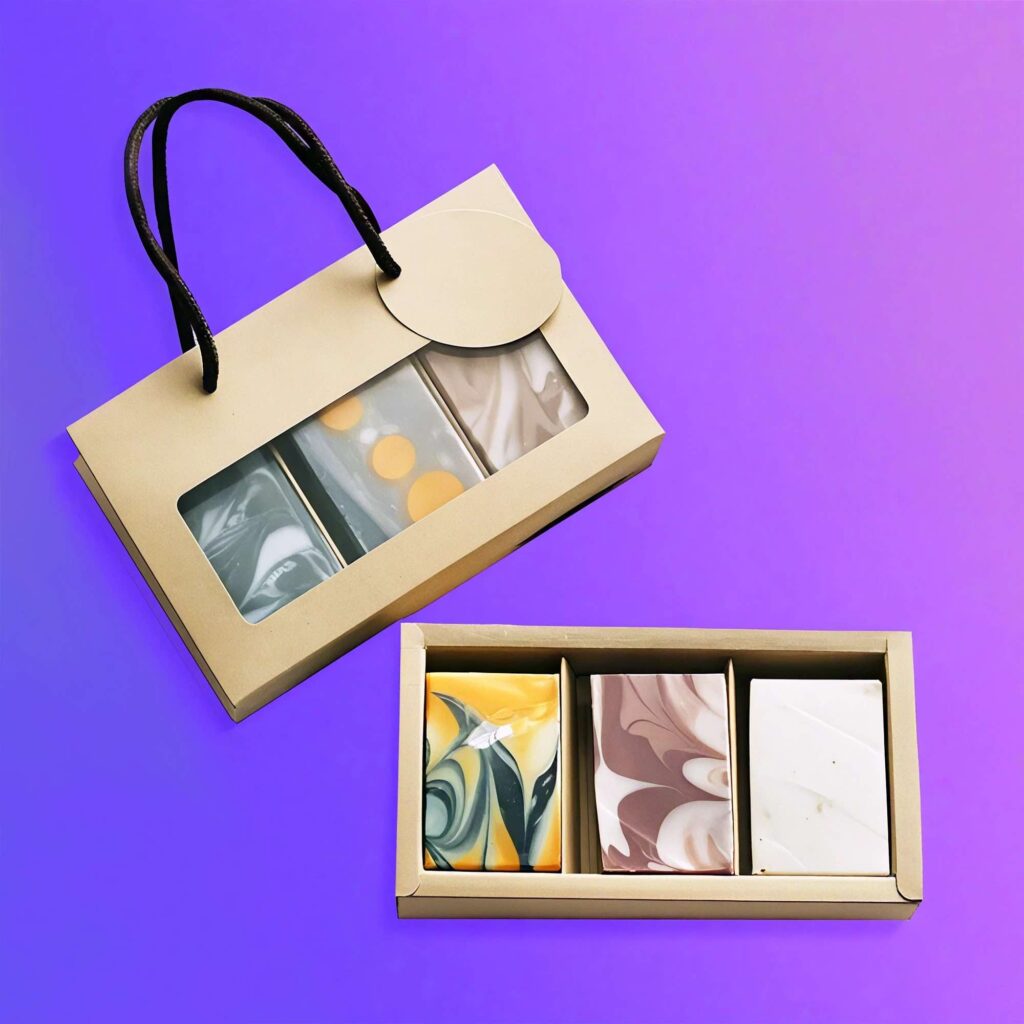 Упаковка для мыла ручной работы