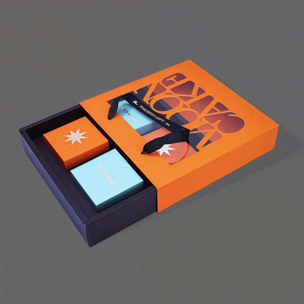 Упаковка коробка с окошком