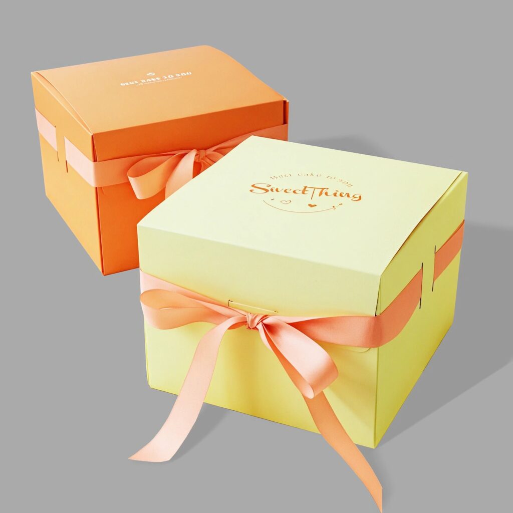 Индивидуальная коробка для пирогов