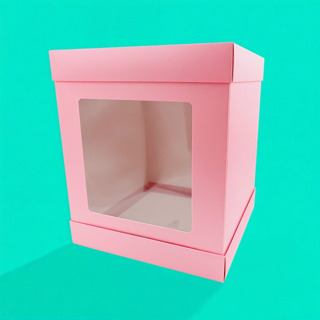 Упаковка для торта с окном