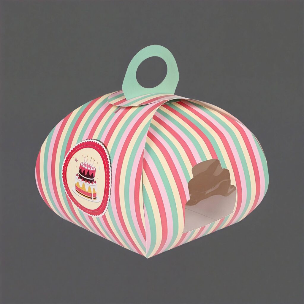 Картонная упаковка для пирогов